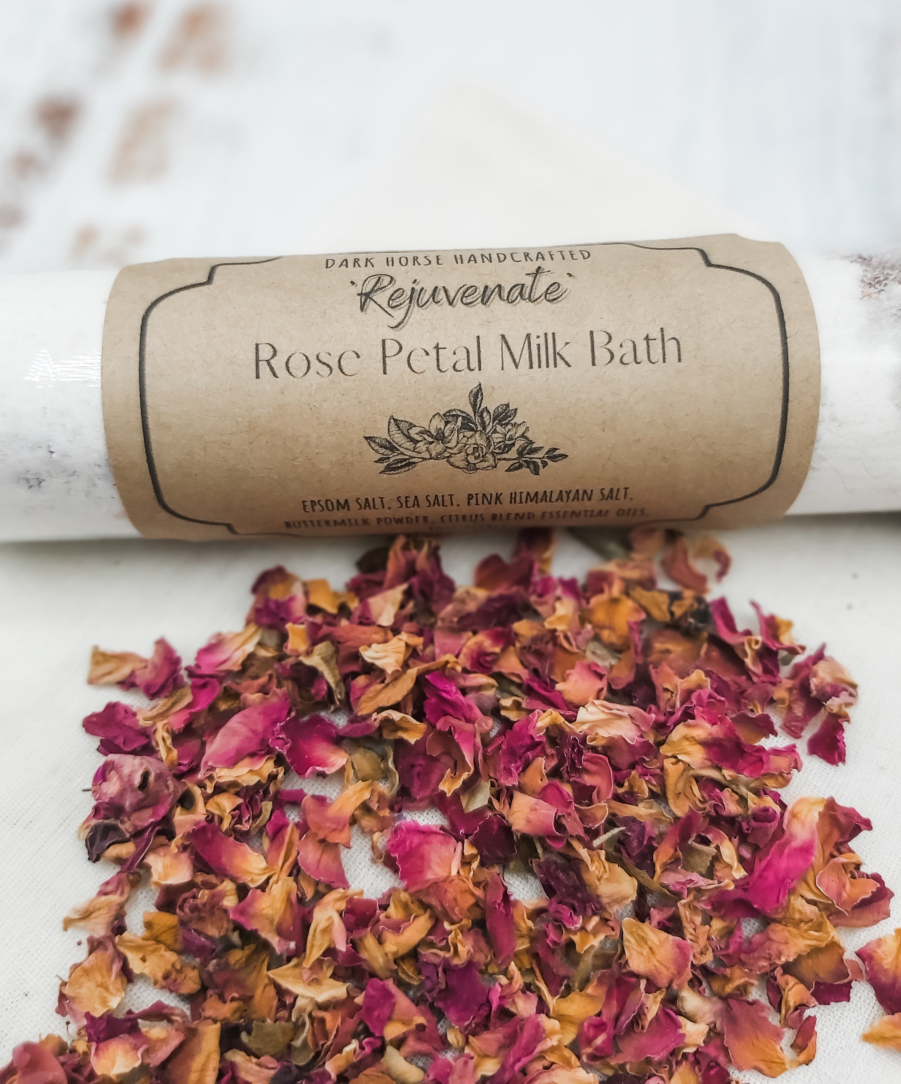 Rejuvenate - Rose Petal Milk Bath Soak
