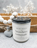 Strawberry Lemonade - Scented Coconut Soy Candle