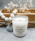 Strawberry Lemonade - Scented Coconut Soy Candle