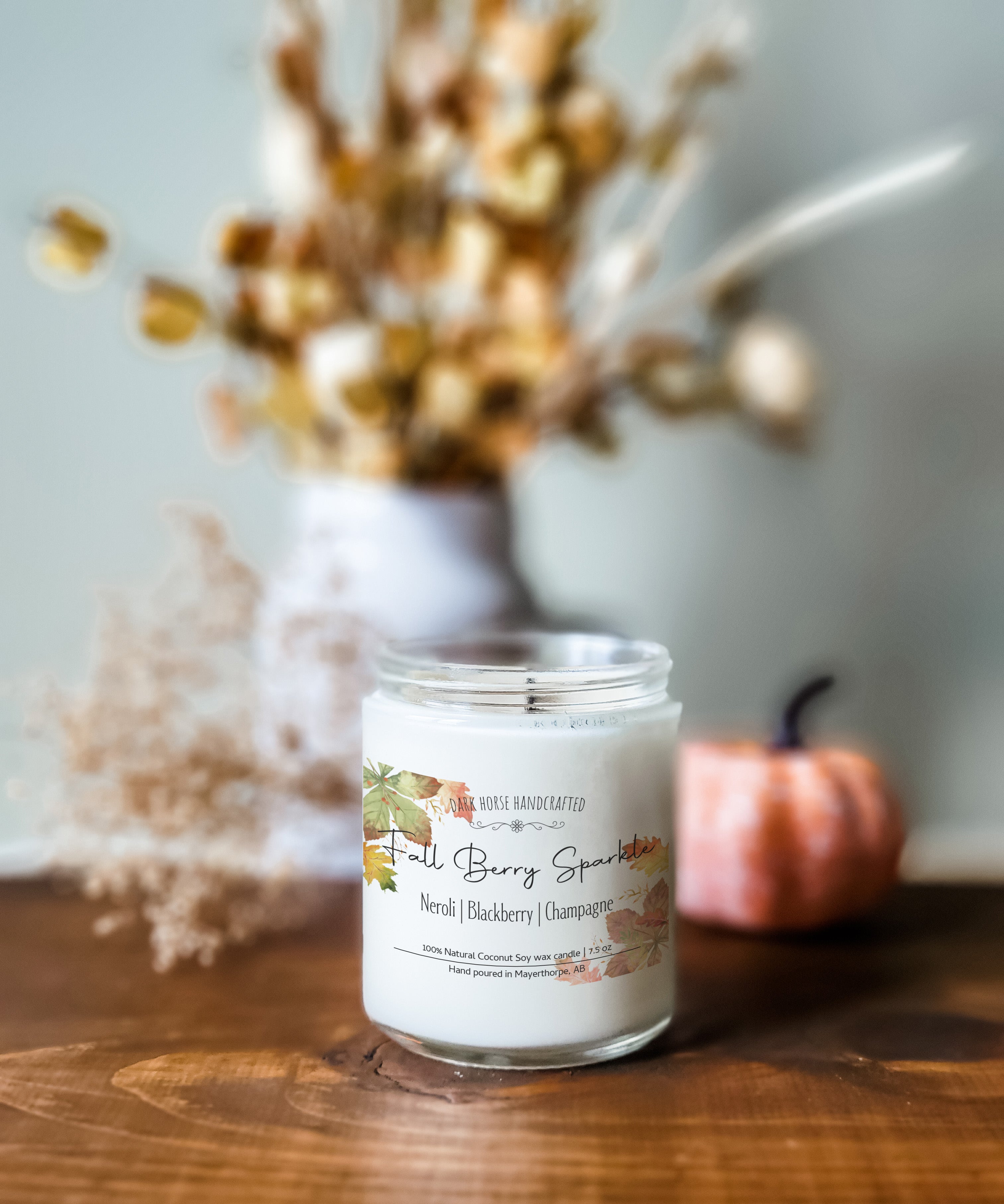 Fall Berry Sparkle - Scented Soy Candle