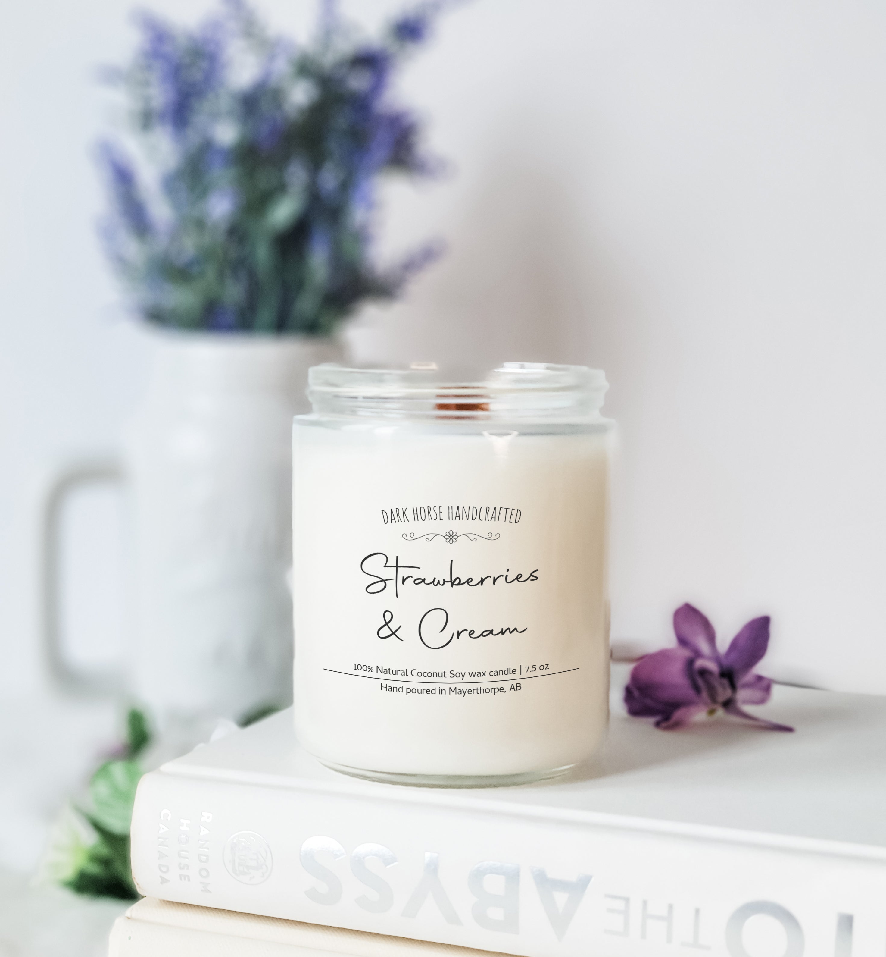 Strawberries & Cream - Scented Soy Candle