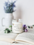 White Peach & Hibiscus - Scented Soy Candle